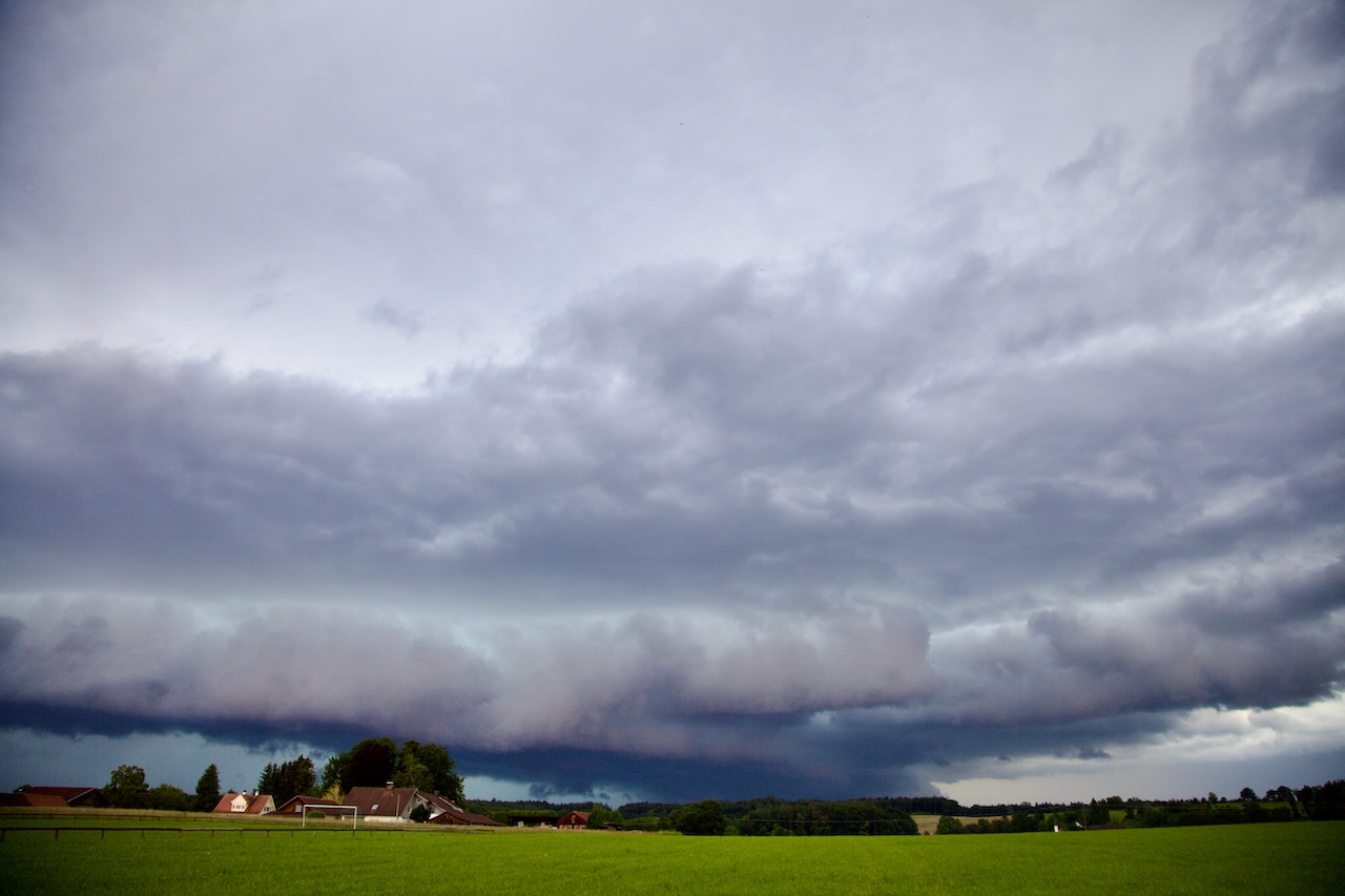 Verheerender Superzellensturm in Oberbayern am 10. Juli 2024
